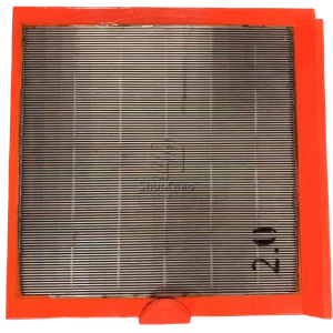 Wedge PU Screen Mesh Vibrating Screen