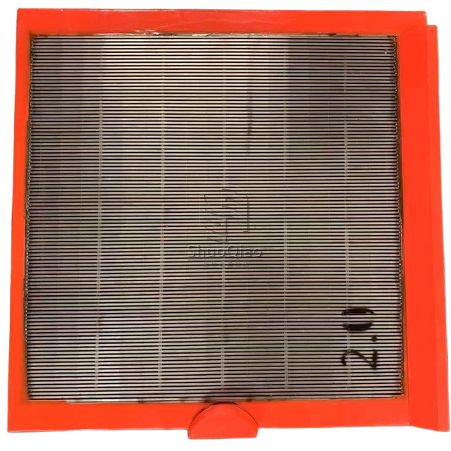 Wedge PU Screen Mesh Vibrating Screen