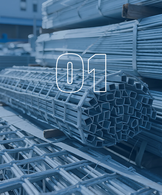 crimped vibrating screen mesh of Raw Materials