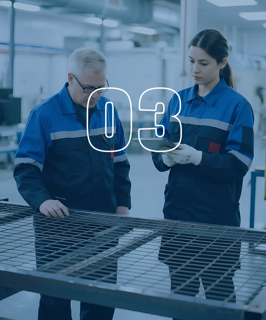 Testing And Acceptance of embossed decorative metal panel